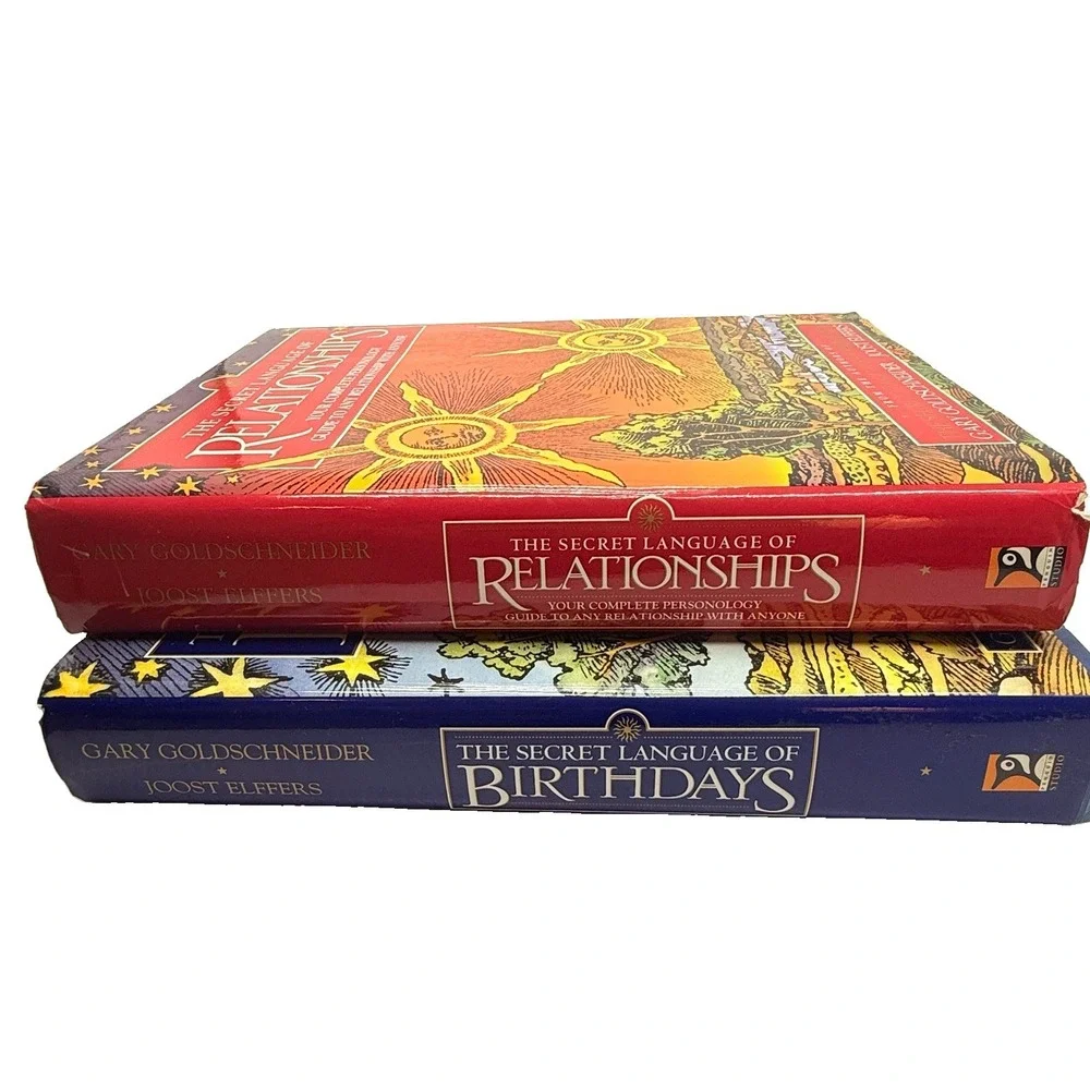 Secret Language of Birthdays & Relationships Book Set Astrology Goldschneider